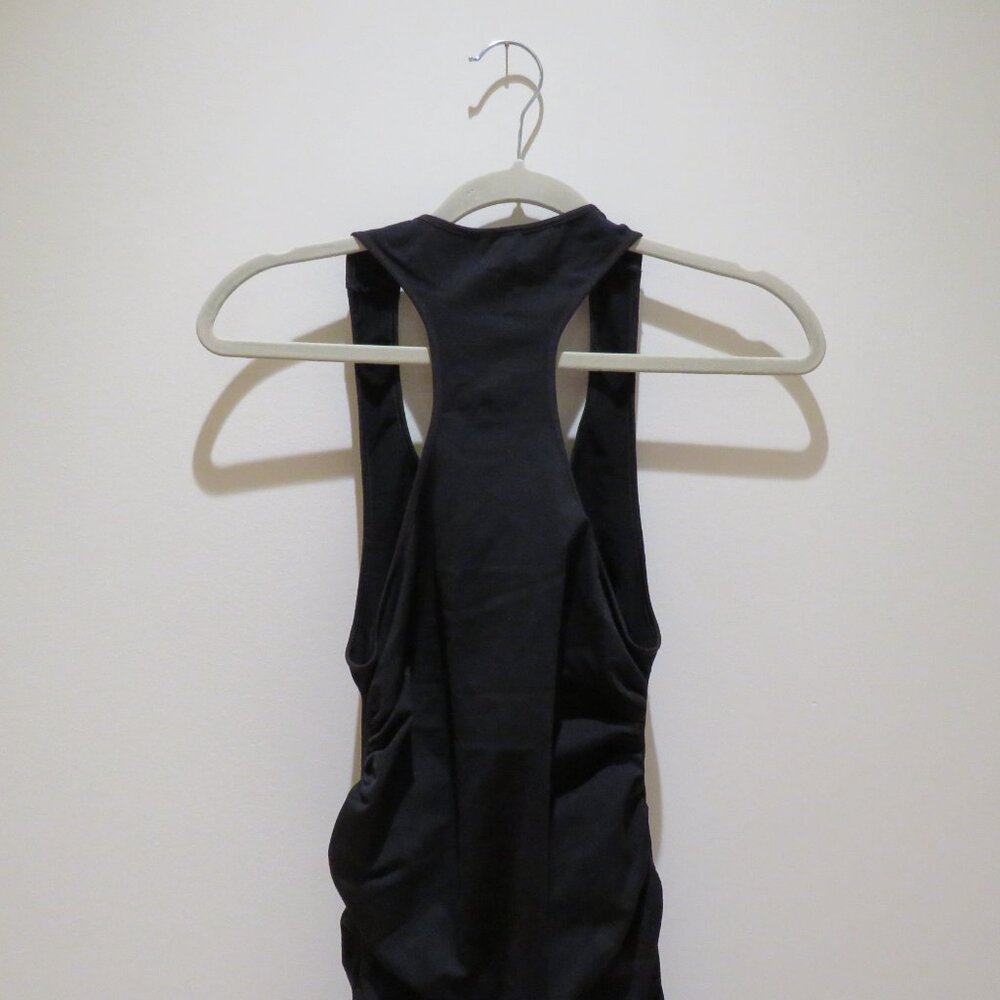 BLANQI Everyday Maternity Sleeveless Dress in Black Stretch Minimalist Corporate - Picture 11 of 13